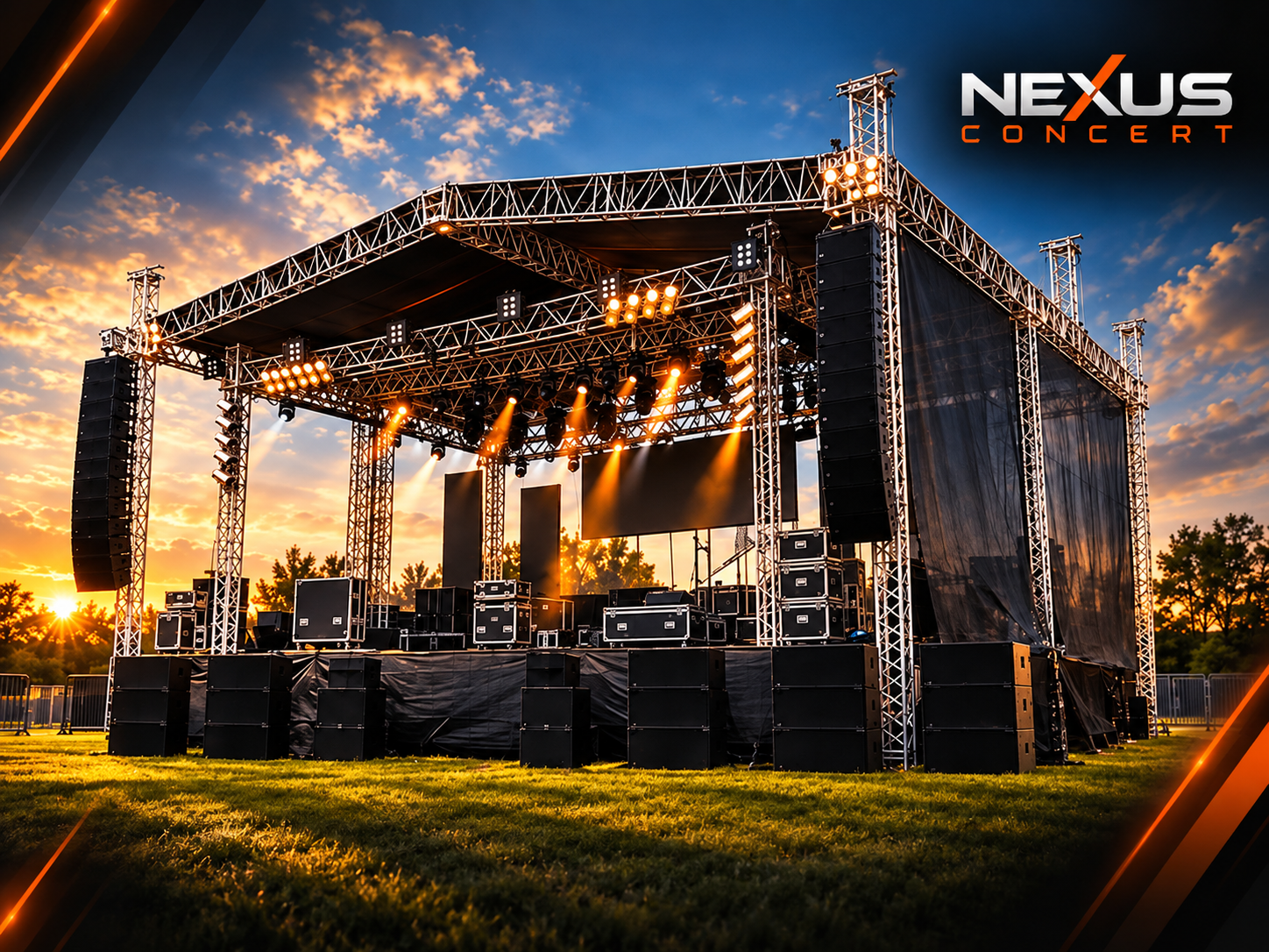 NEXUS CONCERT - Sân khấu sự kiện ngoài trời