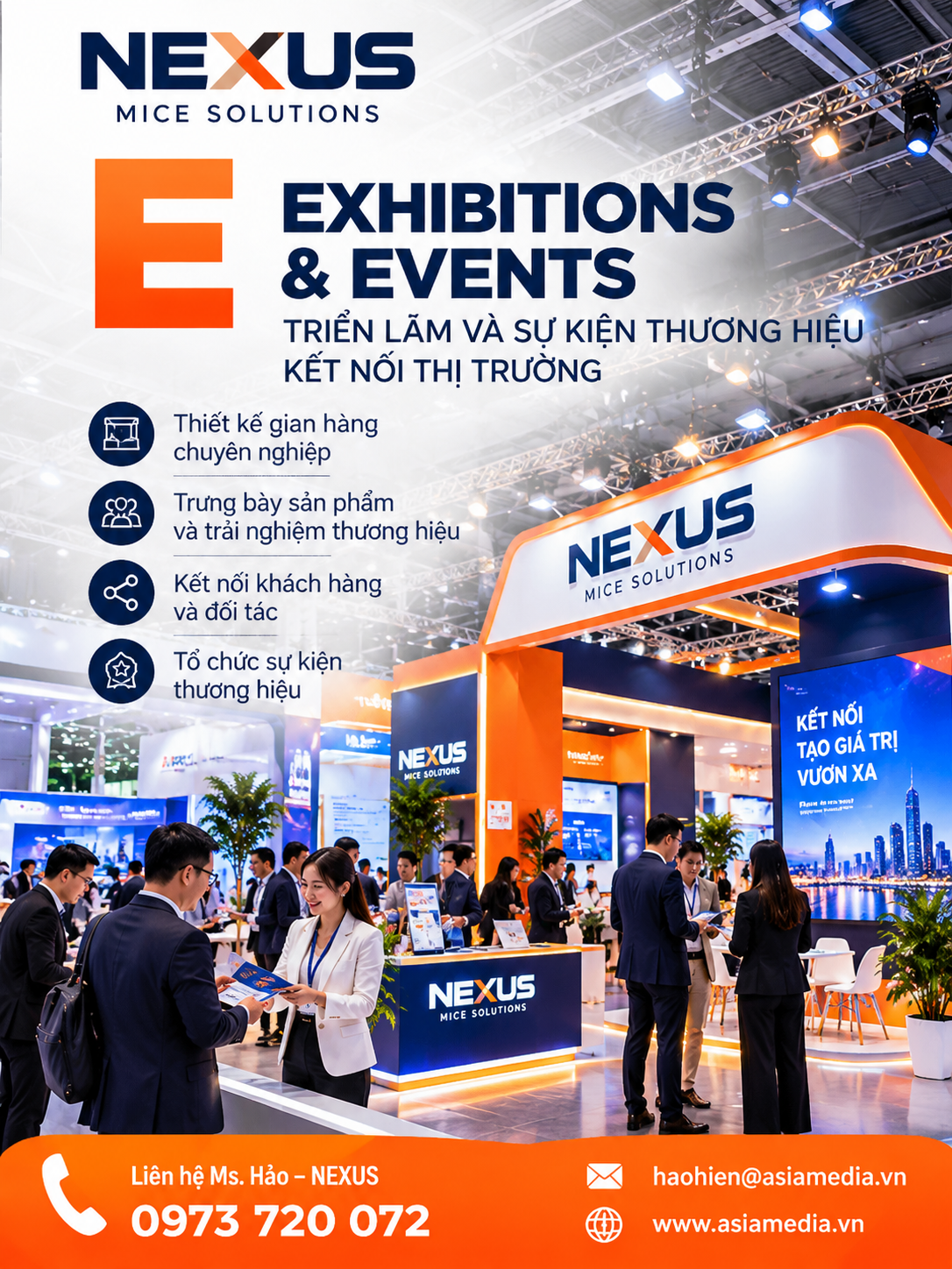 Exhibitions and Events – triển lãm và sự kiện thương hiệu