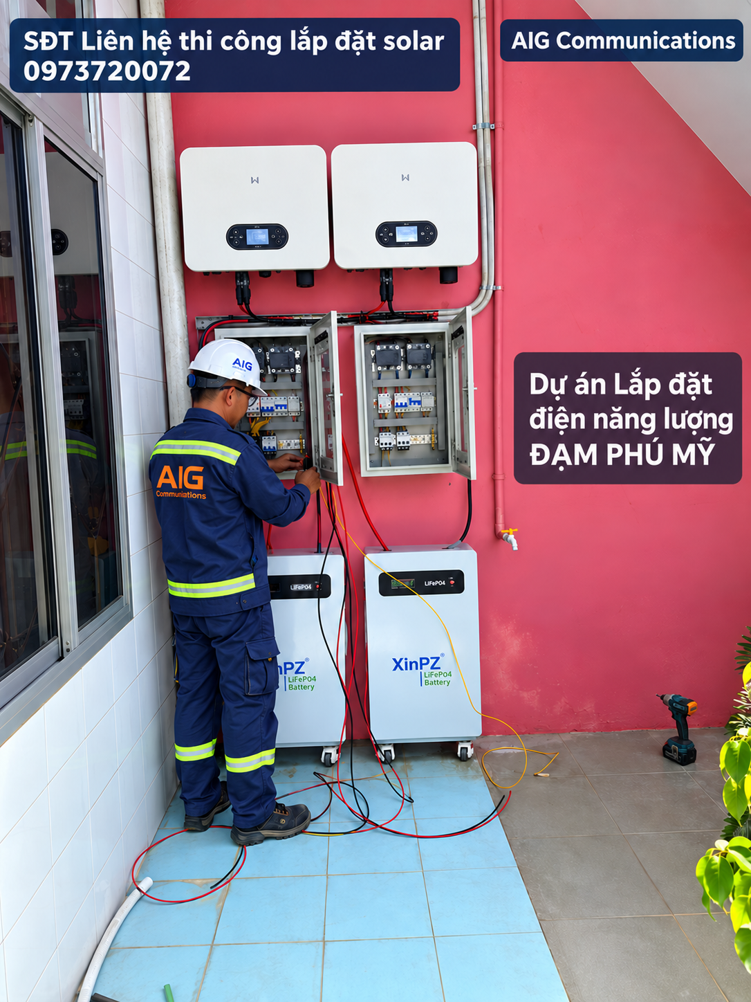 Thi công hệ thống Solar