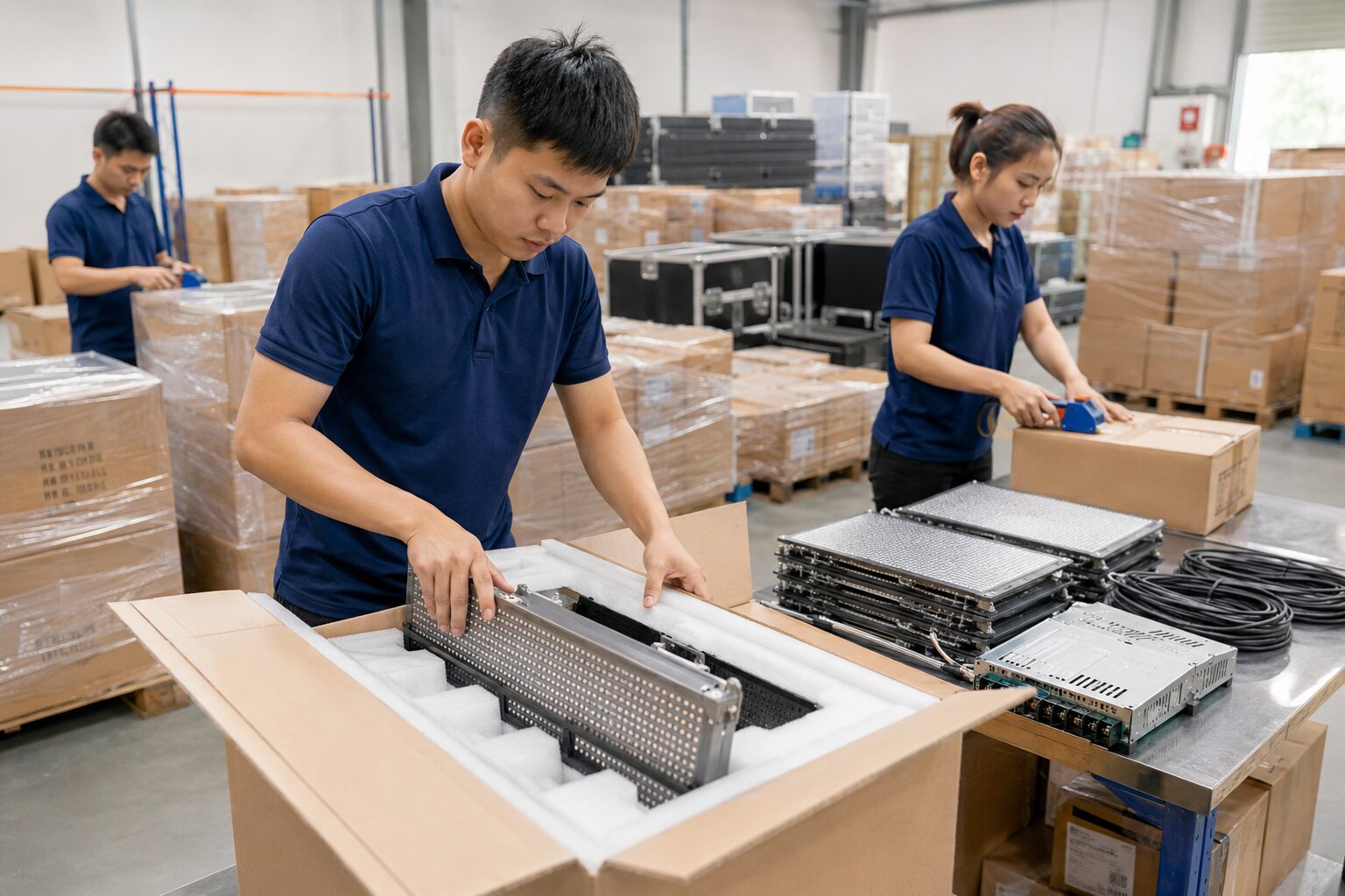 Vận chuyển thiết bị LED