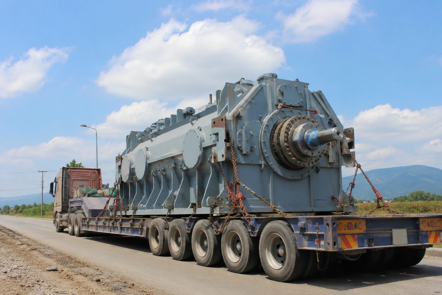 Vận chuyển máy móc cồng kềnh