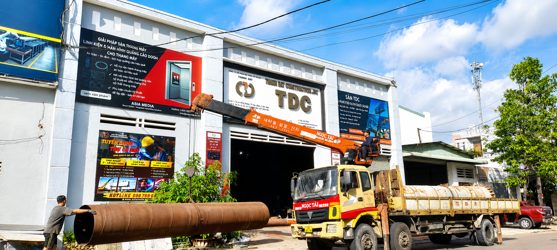 Quy trình an toàn lao động thi công cơ khí khi lắp đặt ngoài hiện trường