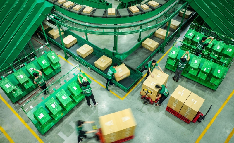 Hình ảnh vận hành logistics
