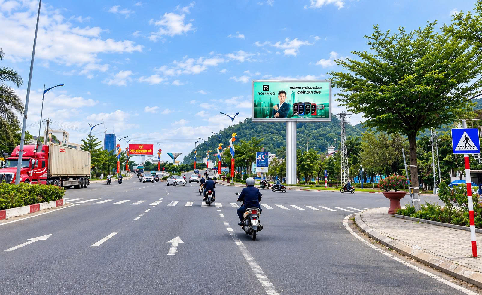 Billboard tại vòng xoay đô thị