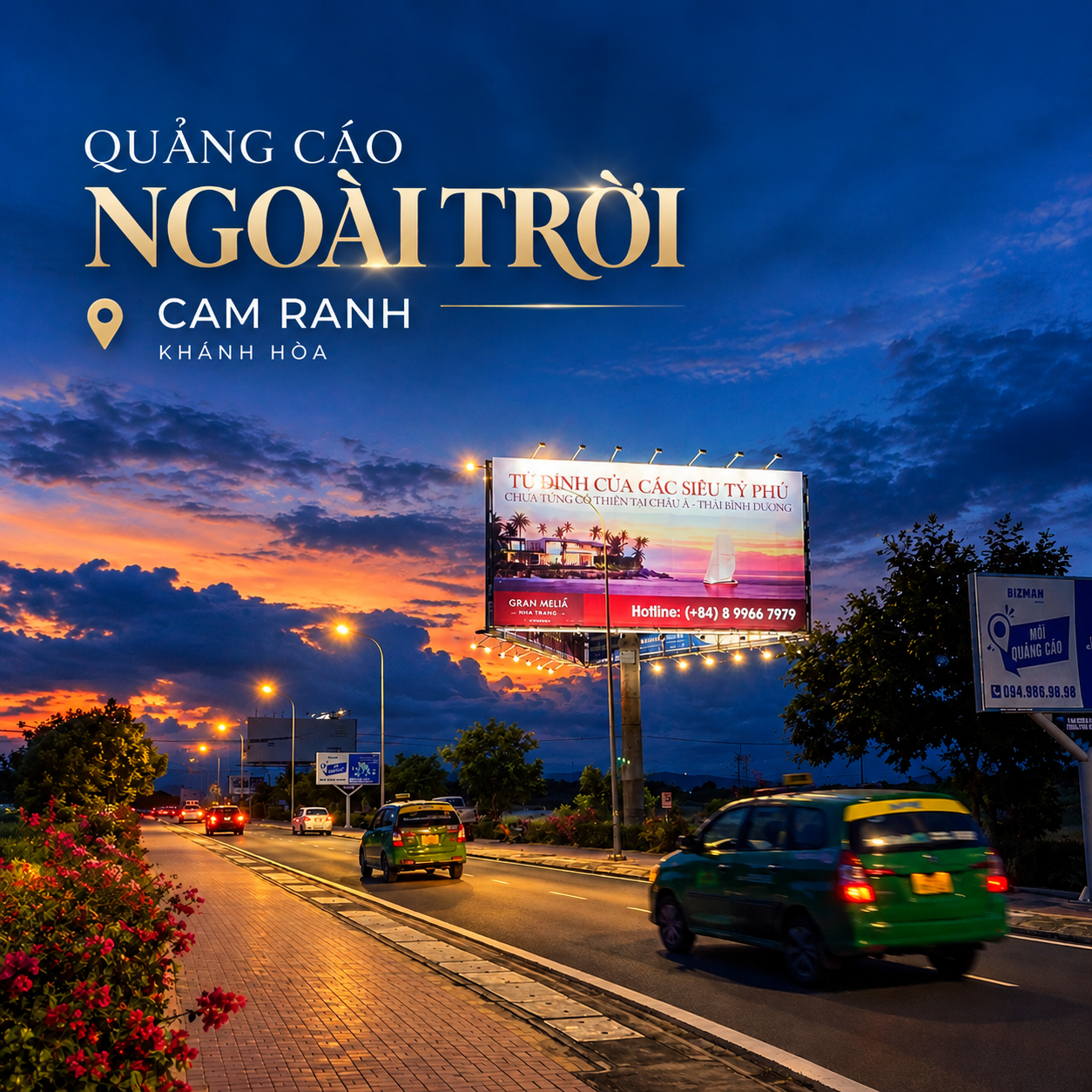 Không gian quảng cáo tại sân bay quốc tế Cam Ranh