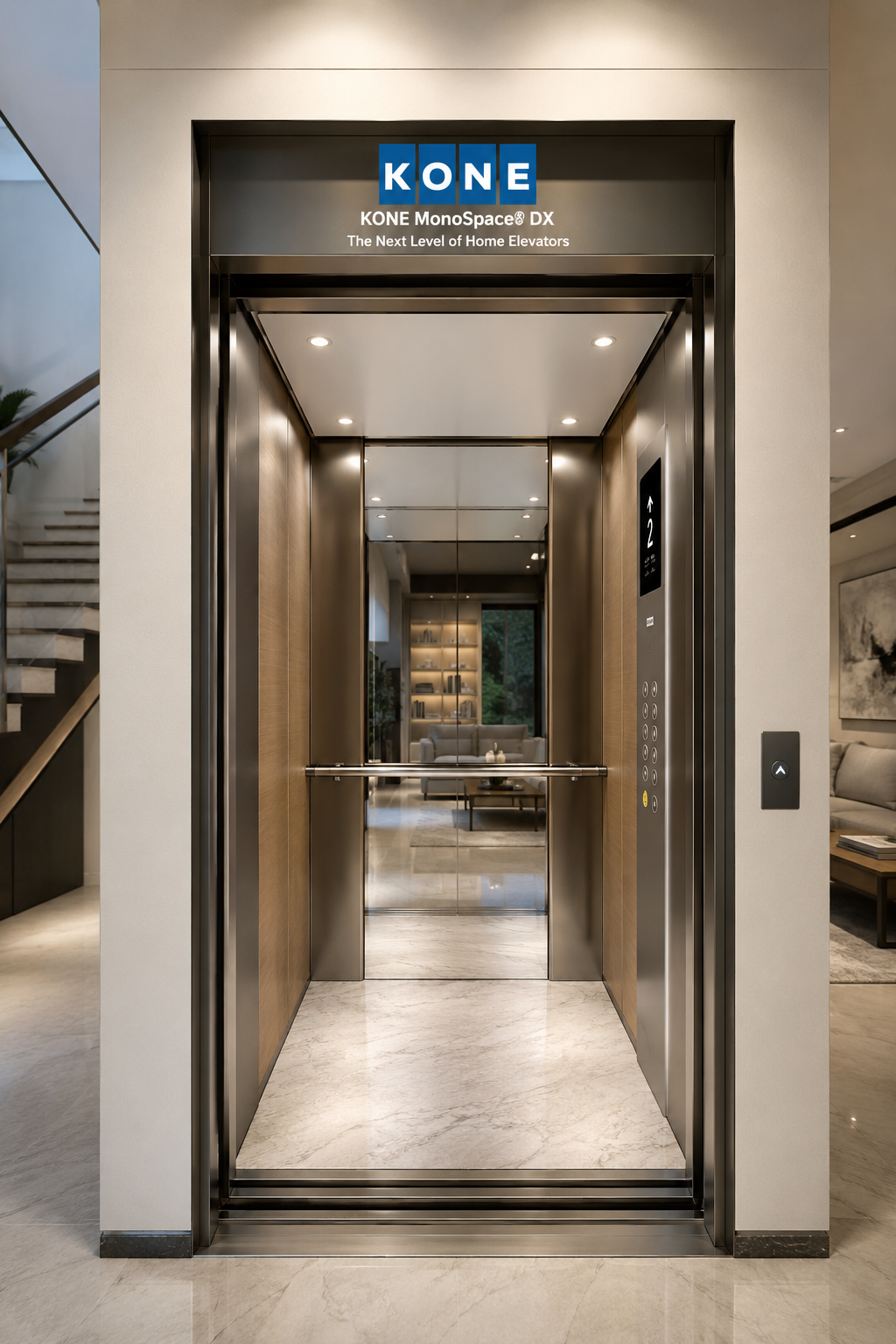 KONE MonoSpace DX Smart Home Elevator