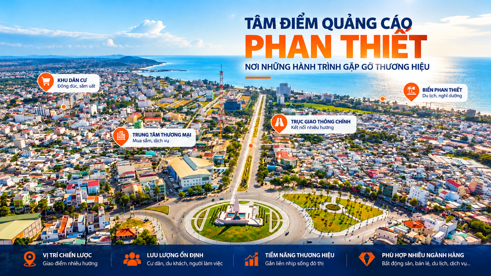 Toàn cảnh đô thị Phan Thiết