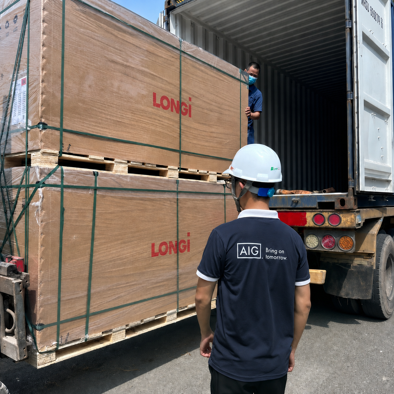 Minh họa dữ liệu logistics