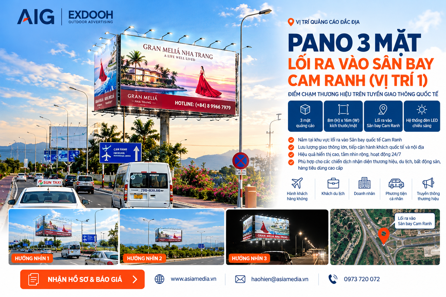 Cam Ranh Airport Billboard Showcase