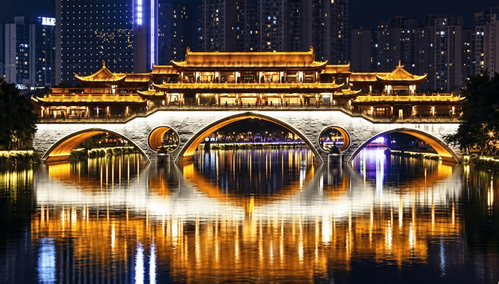 Hình ảnh công trình cảnh quan và kiến trúc ban đêm