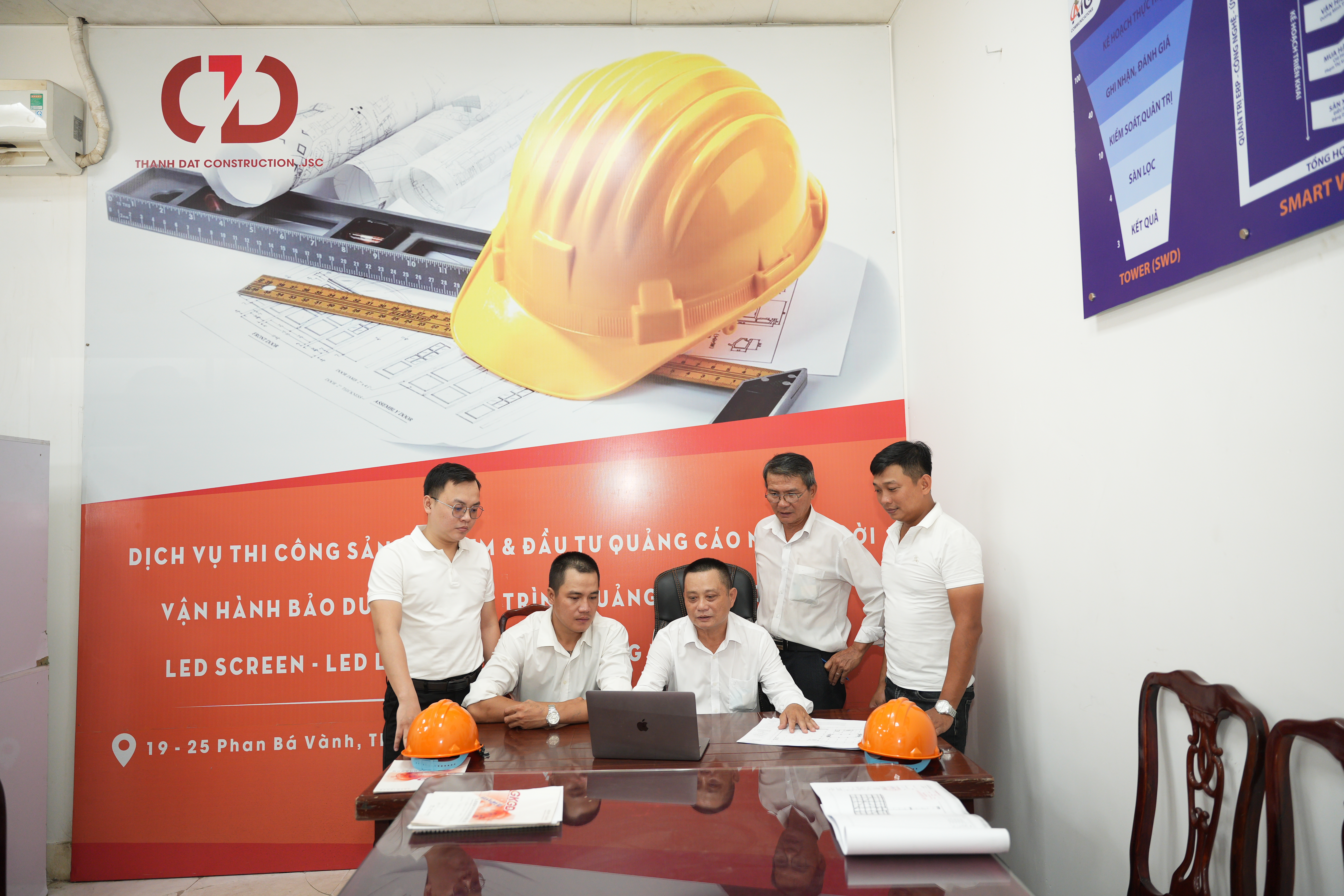Ghi nhận tiến độ bằng hình ảnh minh chứng