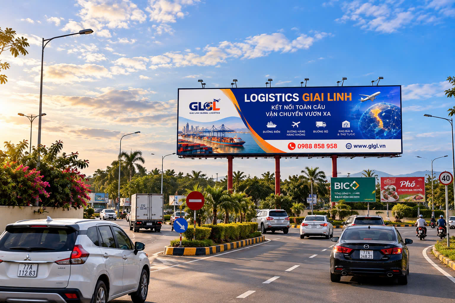 Pano khu vực sân bay Phù Cát – Gia Lai, theo bộ tư liệu được cung cấp.
