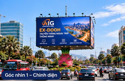 Pano vòng xoay Hùng Vương – Tôn Đức Thắng, Phan Thiết, theo bộ tư liệu được cung cấp.