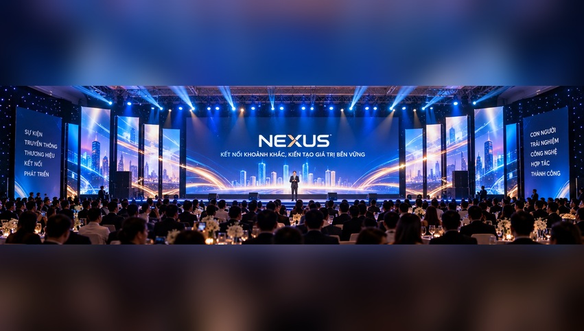 Hình ảnh sự kiện và kết nối thương hiệu NEXUS