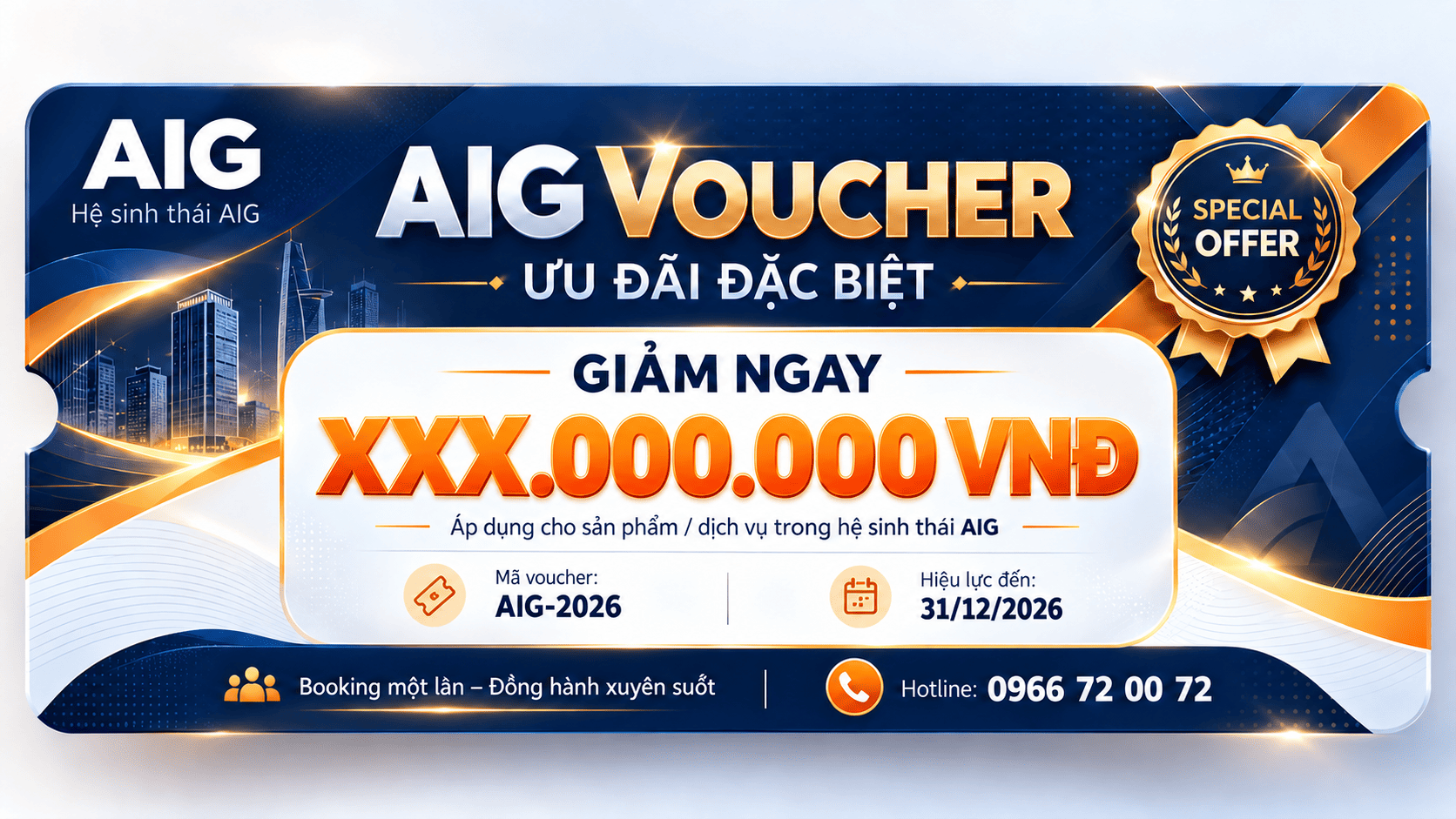 Thẻ voucher NEXUS Quý 4/2026