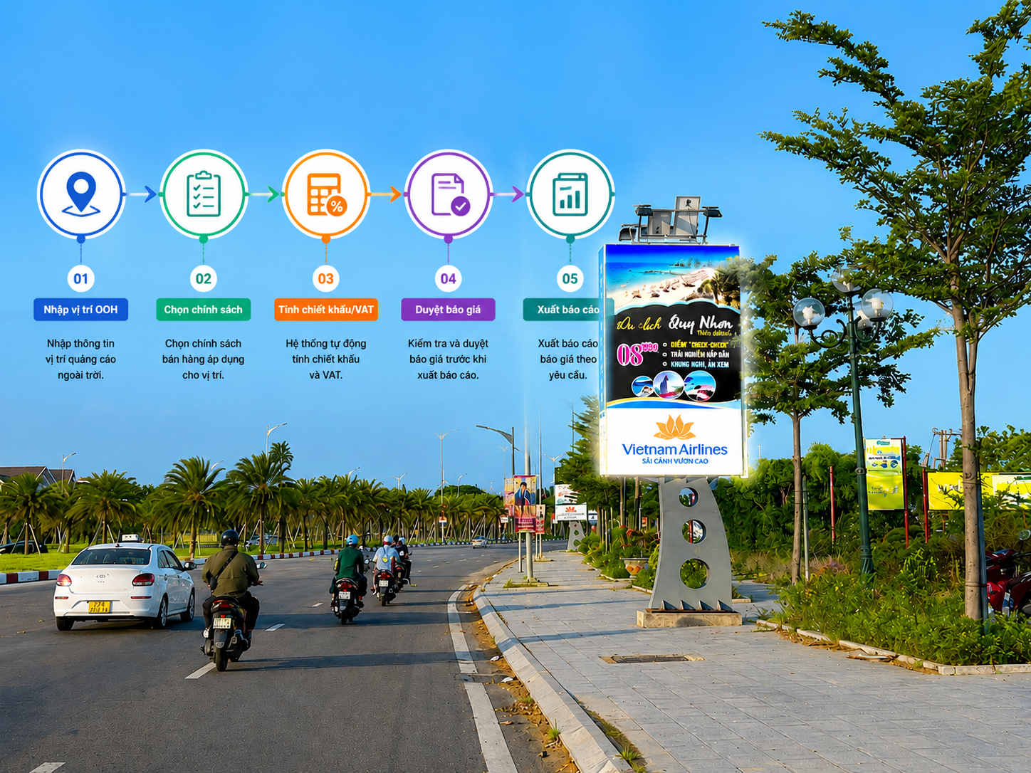 Minh họa App Báo Giá và Chính Sách Truyền Thông AIG OS CORE