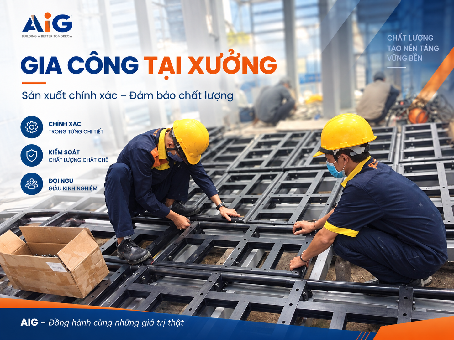Kiểm tra kết cấu tại công trường - AIG