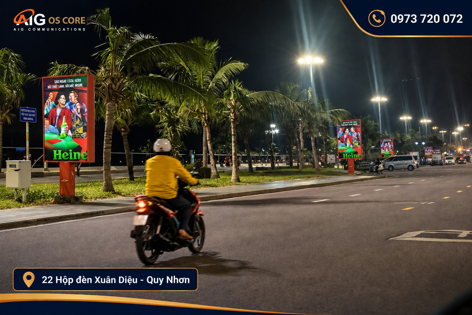 Dãy hộp đèn Xuân Diệu