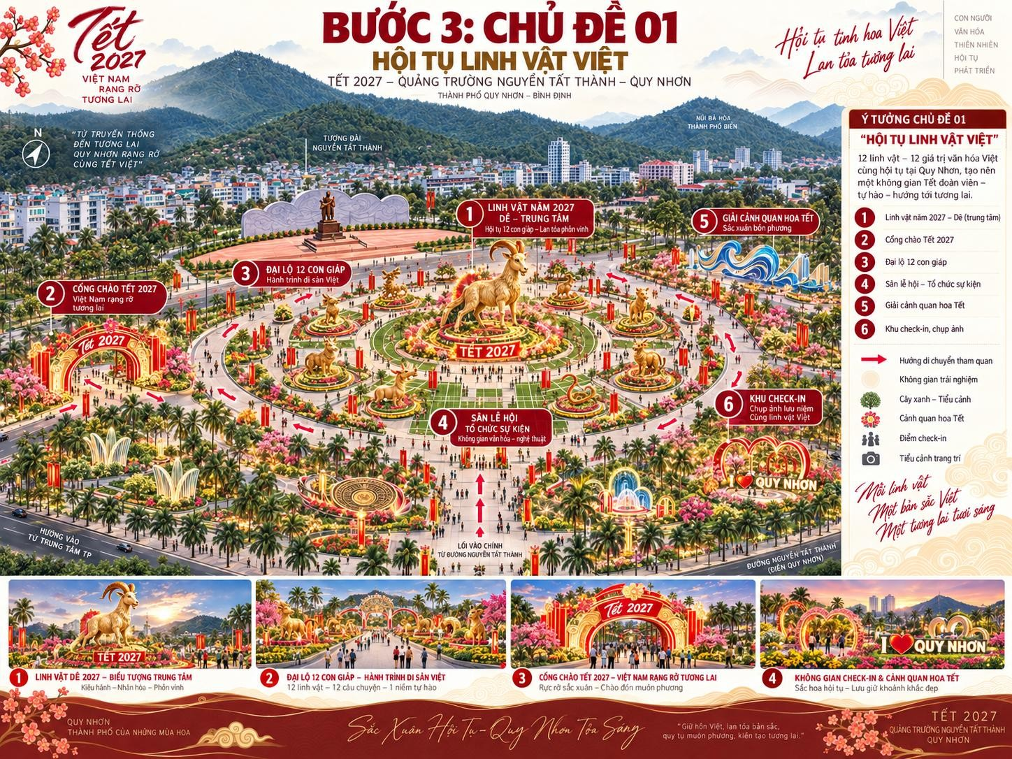 Hội tụ linh vật Việt