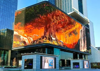 Màn hình LED 3D minh họa 3