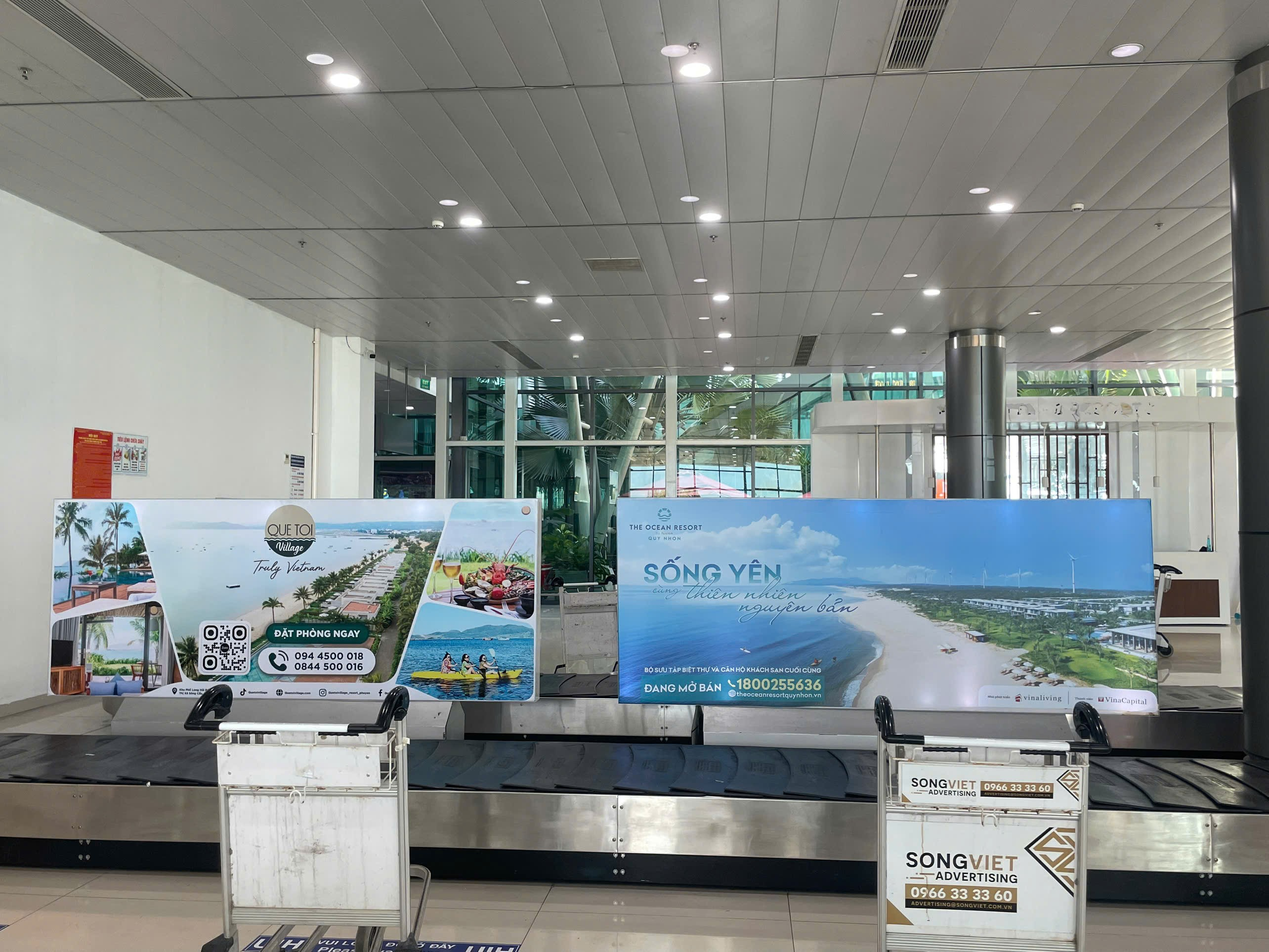 Minh họa phương án truyền thông sân bay 8