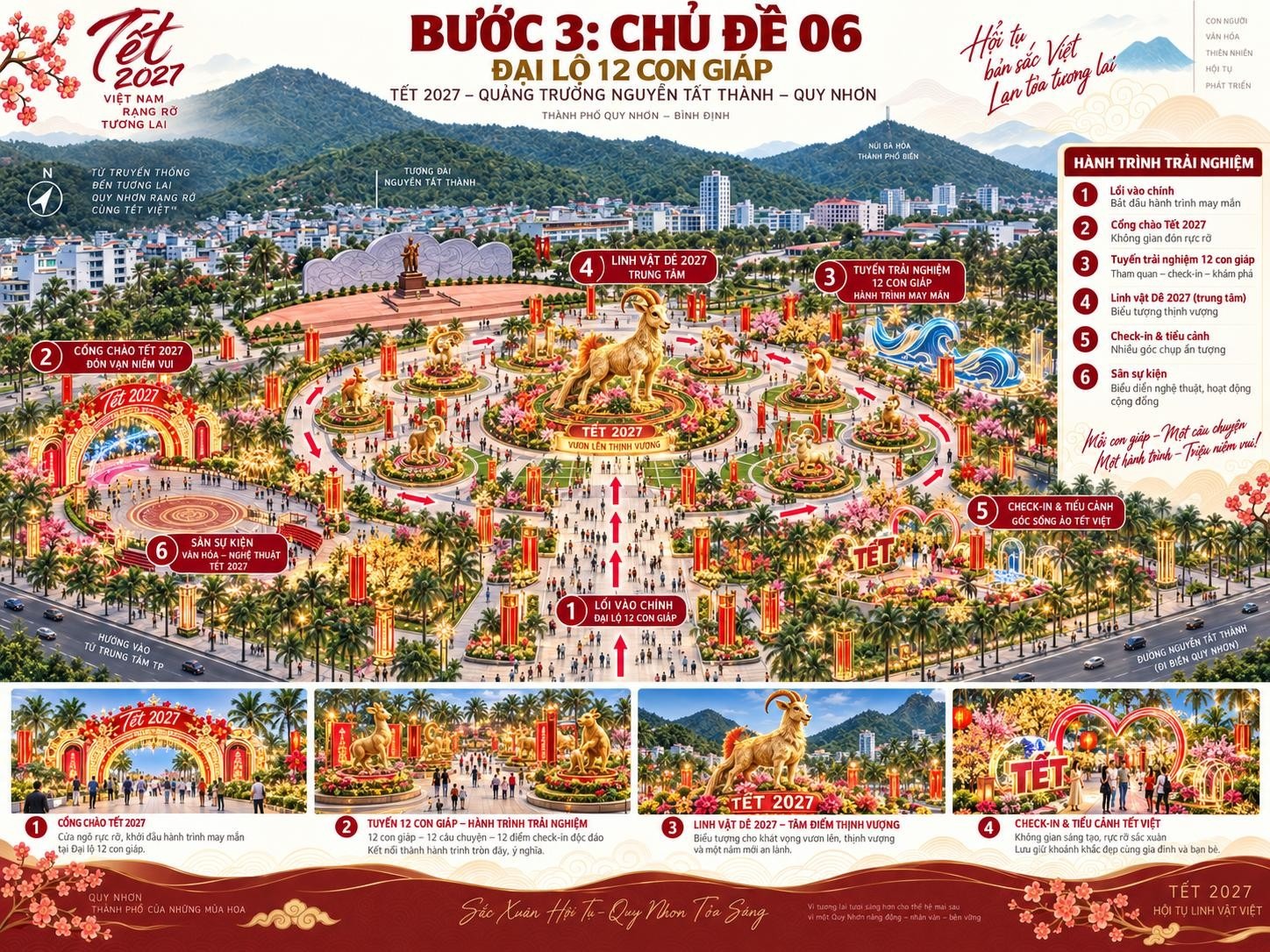 Phố đèn lễ hội