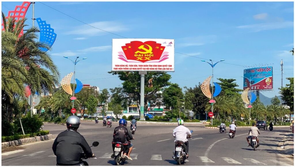 Công trình pano ngoài trời do Thành Đạt triển khai
