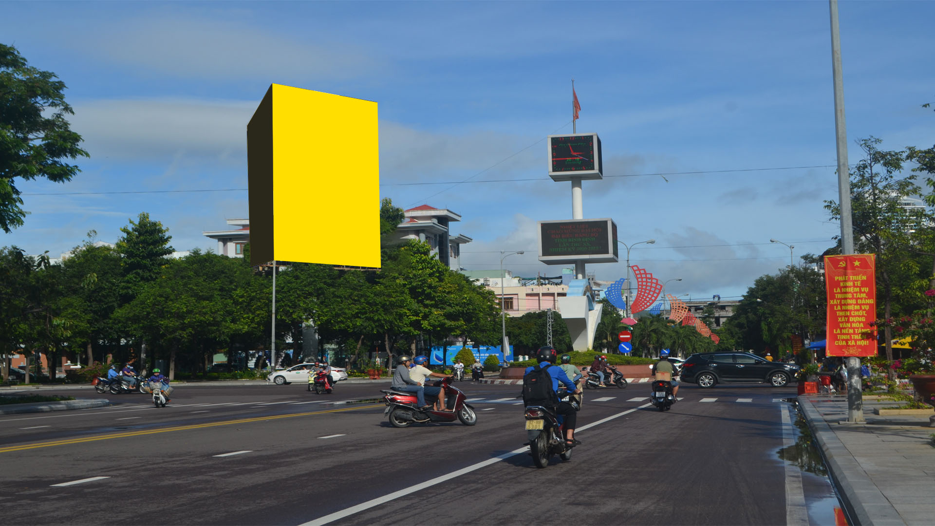 05 vị trí OOH nổi bật đang trống tại Quy Nhơn - Trường Chinh
