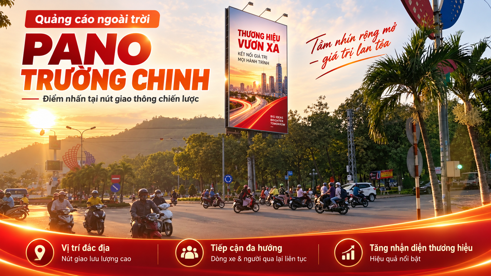 Vị trí OOH Quy Nhơn - Trường Chinh