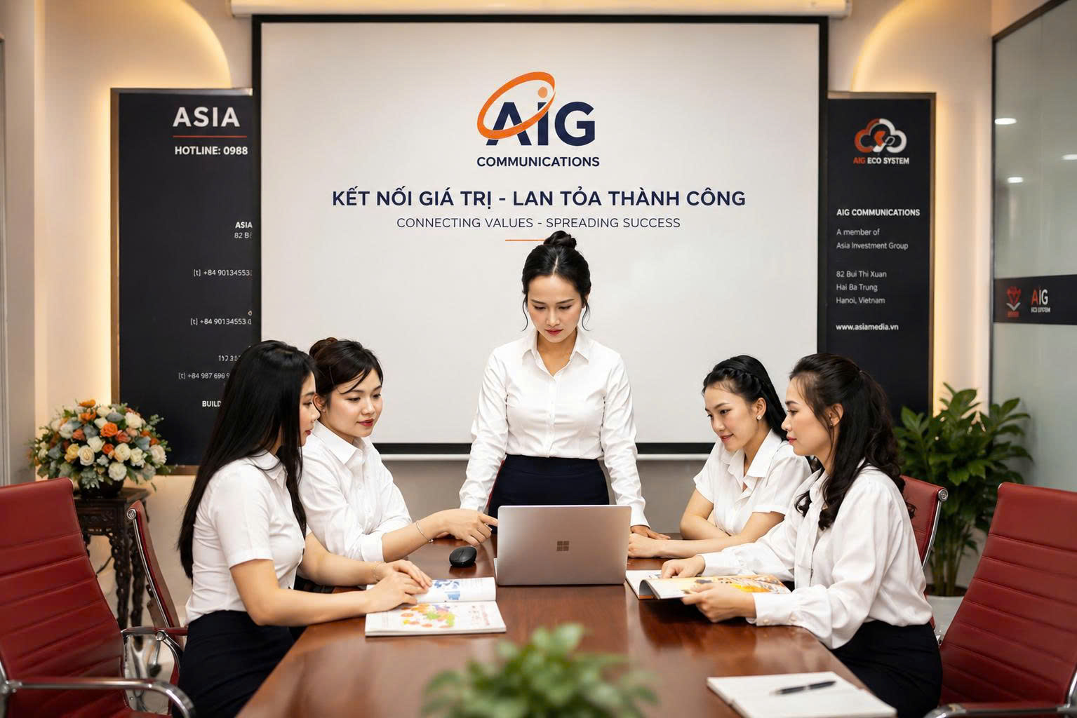 Đội ngũ Asia Investment Group triển khai quy trình quản trị Final Price trên ERP