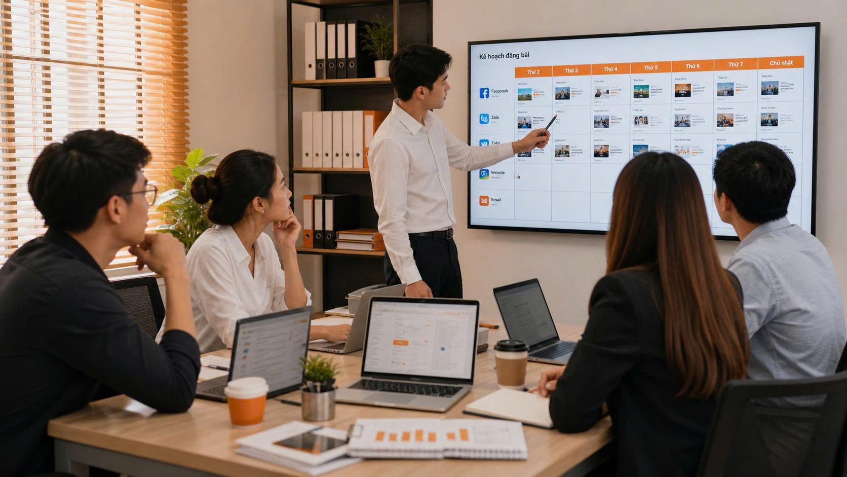 Chiến dịch truyền thông và nội dung đăng bài